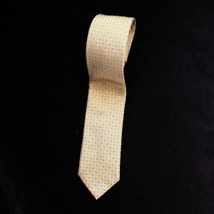 John W Nordstrom gold pattern tie
